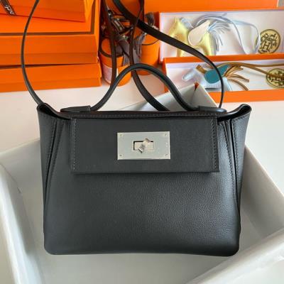 wholesale quality hermes 24/24  mini 21 evercolor noir phd